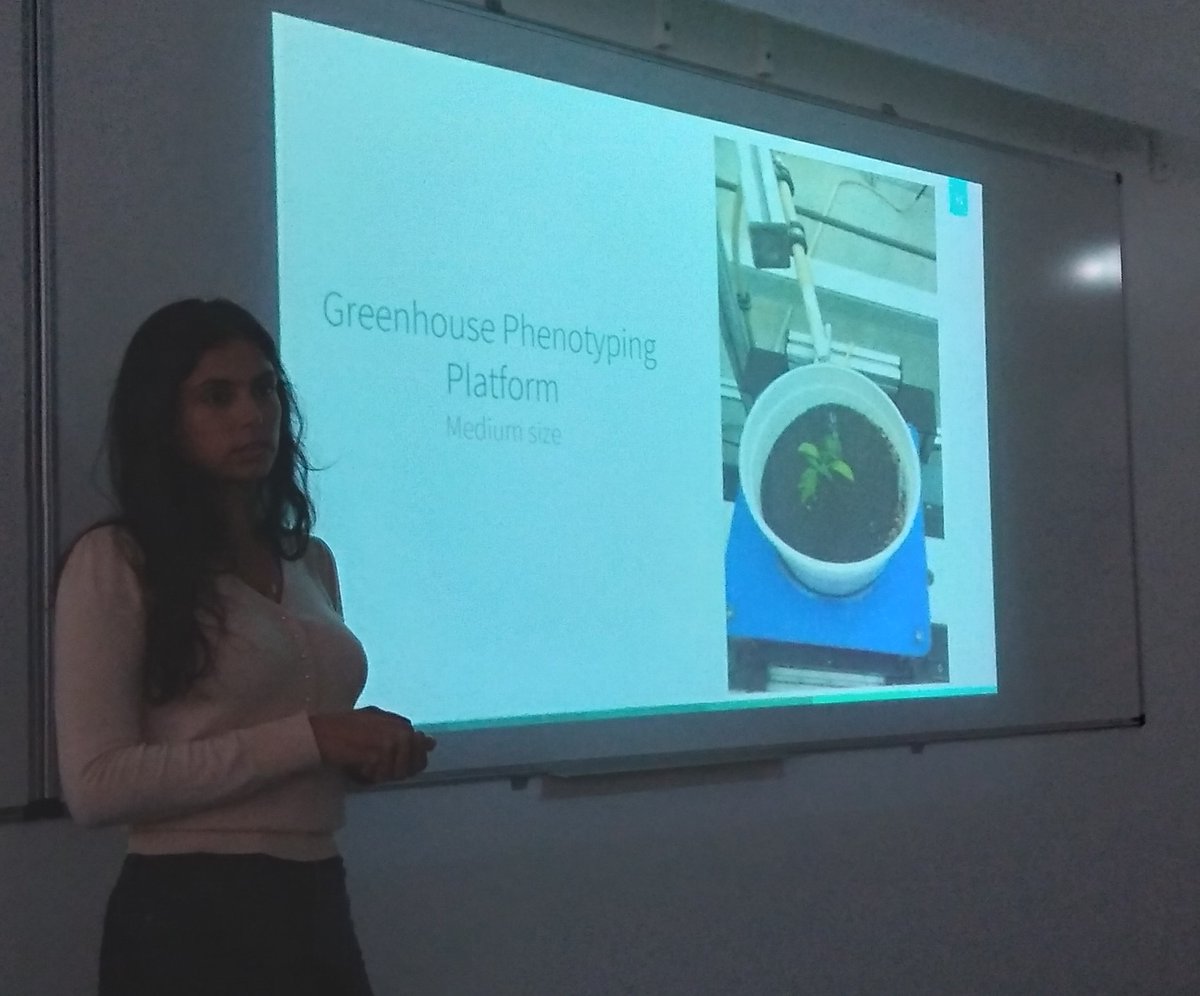 Stargate_CBQF's tweet photo. Our thanks to Ana Patricia Fernandes (PhD student at UP/UCP) for presenting the work developed at @LeibnizIPK  in the framework of the STARGATE short-term scientific mission entitled "Practical phenotyping in controlled environments, including image analysis". 

#work #phd https://t.co/AksRrx5840