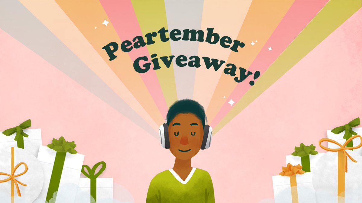 ✨Peartember Giveaway✨

Today we want to gift 4️⃣ of you a year's membership to <a href="/audible_com/">Audible</a>! 🤩

To enter:
🎧 RT 
🎧 Tag a friend below 

Don't forget to opt-in 👇

peardeck.com/peartember