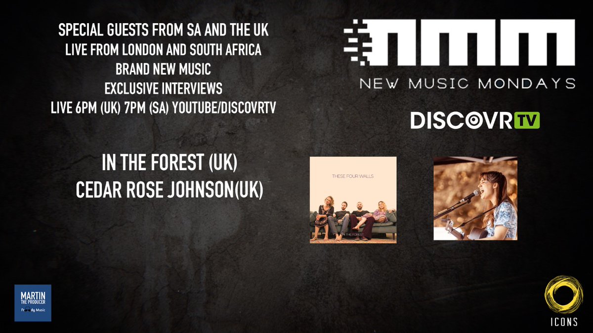 Join us from 6pm tonight on New Music Mondays, this week with <a href="/Intheforest9/">In the forest</a> and <a href="/MissCedarRose/">Cedar & Lola</a> 

youtube.com/watch?v=6tSLIW…