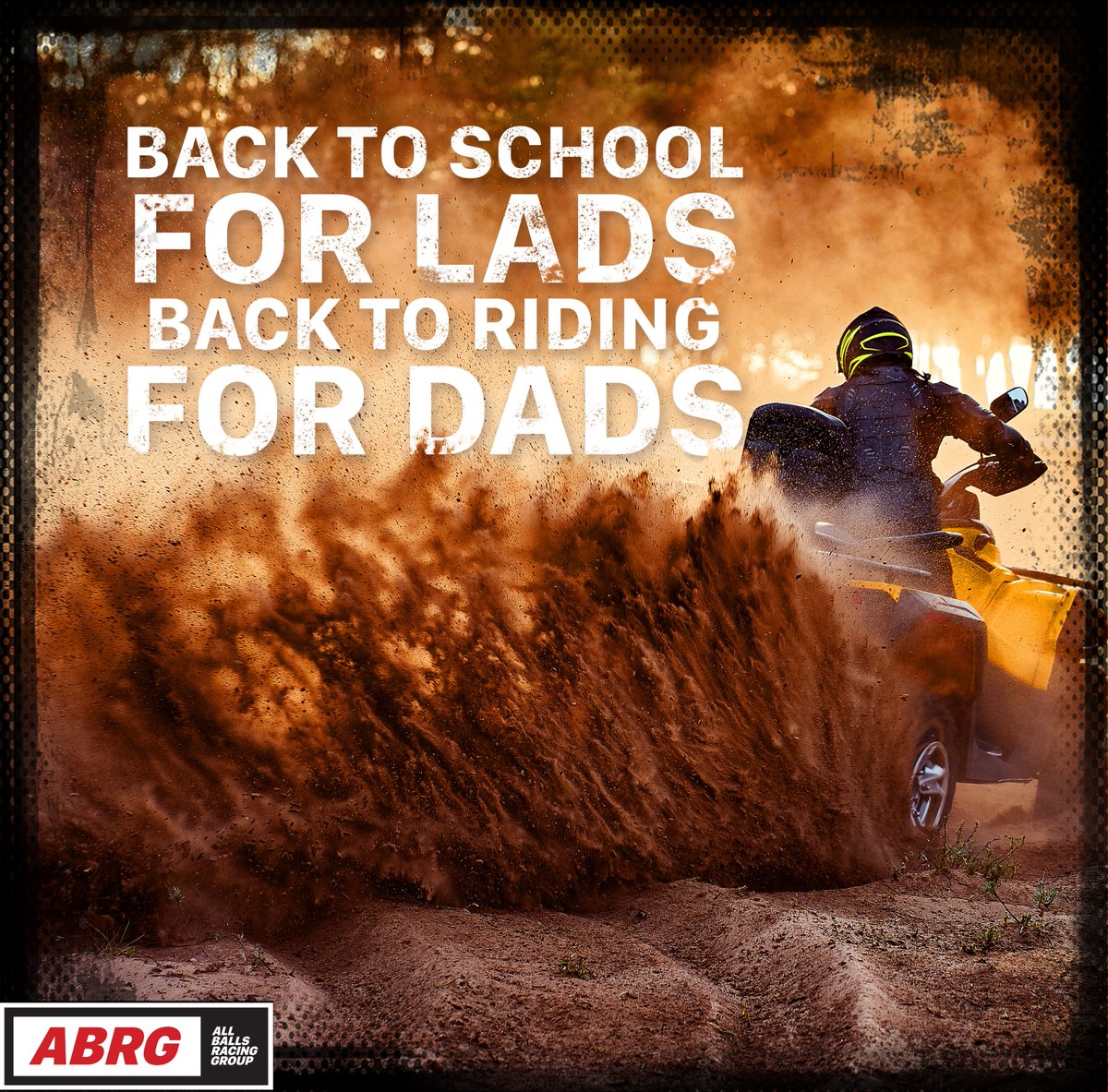 allballsracing1's tweet photo. Dad spent all summer carting the kids around on vacations, fishing at the lake, and baseball games. This is his time.
#AllIn #ABRG #trails #dirt #ATV https://t.co/b7MHFCZfJ0