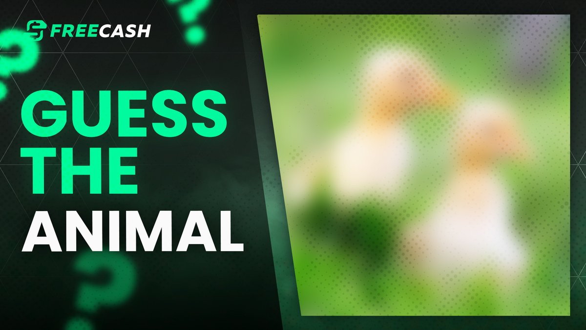 freecashcom's tweet image. $50 GIVEAWAY I Guess the animal 🧐

▶️ Just RT + comment your answer!

We also have the same thing running on our Instagram. So make sure to double your chances and also enter there! instagram.com/freecash_com