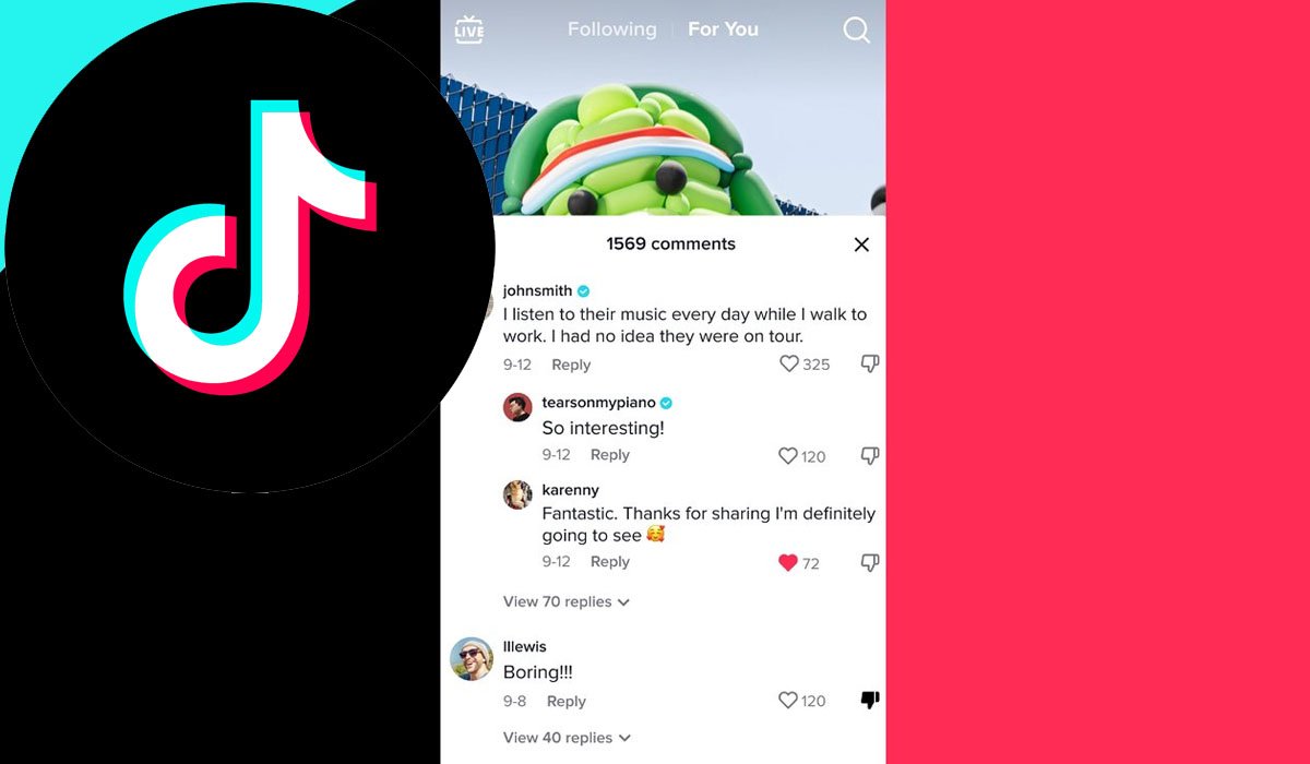GeRevista's tweet photo. TikTok ha implementado en su plataforma el botón que permite indicar un "no me gusta", a fin de que usuarios otorguen sus consideraciones en comentarios irrelevantes o inapropiados https://t.co/P4hCvxg1FR