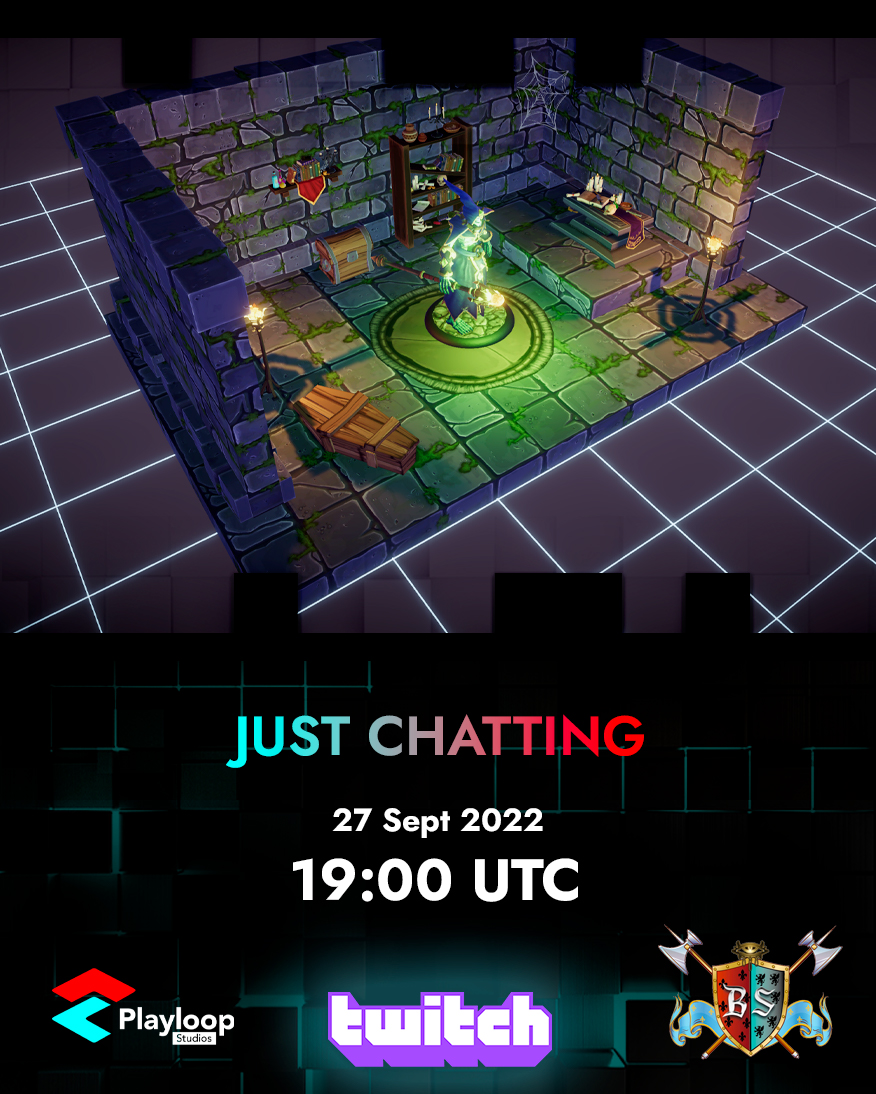 Tomorrow, Tuesday 27/09/2022 at 19.00 UTC, we will be hosted live on Twitch by "Baronato di Sarconia*

See you on Twitch!

twitch.tv/baronatodisarc…

#dnd5e #gamedev #indiegame #rpg #dungeonmaster #tabletopgames #tabletoprpg #gamedevelopment #vtt #ttrpg