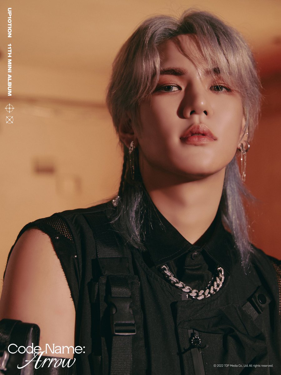 UP10TION's tweet photo. UP10TION 11th MINI ALBUM [Code Name: Arrow]

Concept Photo Ⅰ (Individual) 

2022.10.12 RELEASE🏹 

#UP10TION #업텐션 #CodeNameArrow 
 #SUNYOUL #GYUJIN #HWANHEE #XIAO https://t.co/z6vcouQxoG