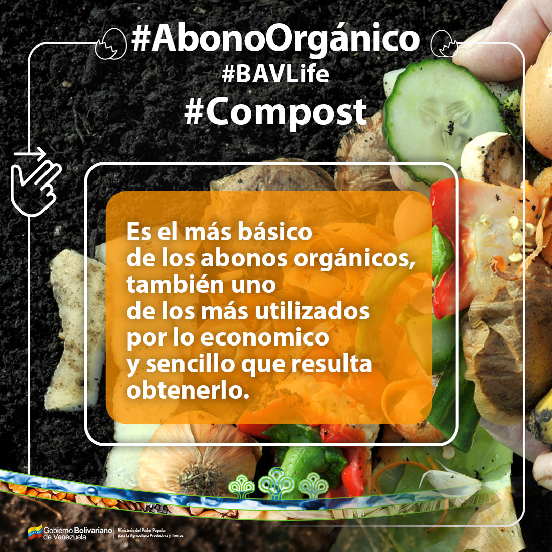 BancoAgriVzla's tweet photo. #26Sep Buenos dias, feliz lunes de #Agrodatos ¿sabes lo que es un #compost?  aquí te lo presentamos. 👇

#LaBancaDelAgricultor
#FronteraDePaz 

@MinAgriculturaV 
@wcastroPSUV 
@osoteldo 
@nfaraco https://t.co/zsSzY6xDp5