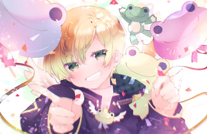 うちゃちゃお誕生日おめでとう(*˘︶˘*).。.:*  #うちゃArt 