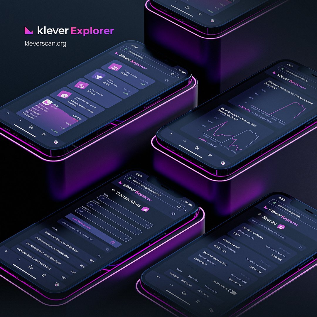 klever_io's tweet photo. Did you know https://t.co/vyoHHvMjrK is your gateway to #KleverChain insights?
✅ 125+ active nodes on #KleverExplorer
✅ Currently 27 assets visible, 3 verified
✅ 89 validators across many statuses & growing
✅ K5 wallet connectivity
✅ 13 community proposals, 1 approved https://t.co/c77eYSCpQV