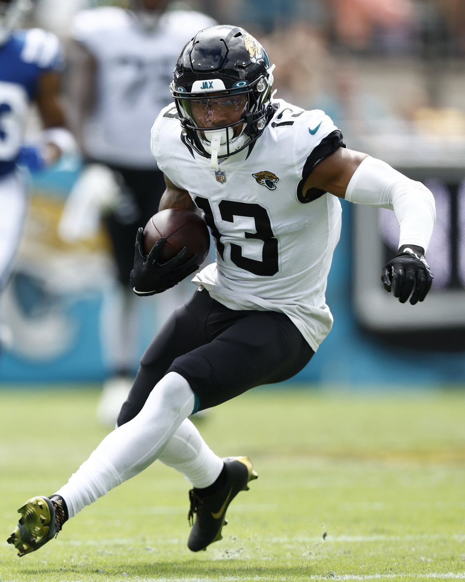 Christian Kirk is quietly having an impressive season after signing the four-year, $72 million deal. Through three games:

18 receptions
267 yards
3 touchdowns (tied for 2nd)
#DUUUVAL