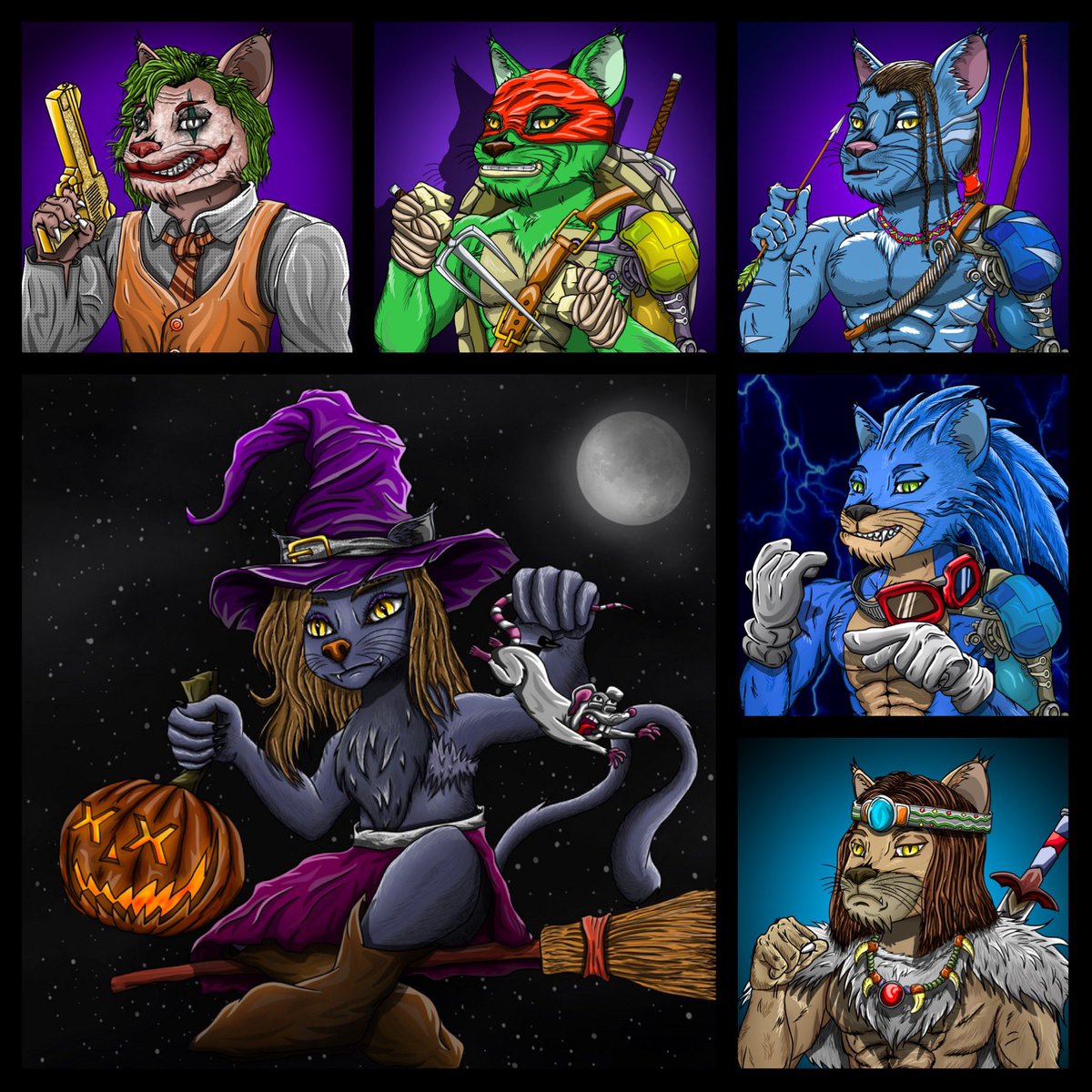 CTBluebirdT's tweet photo. @JoelKatz Check out @MEOWXRPP . Hand drawn nfts !  I have collected a few including a Halloween custom. https://t.co/3R2koeuolX