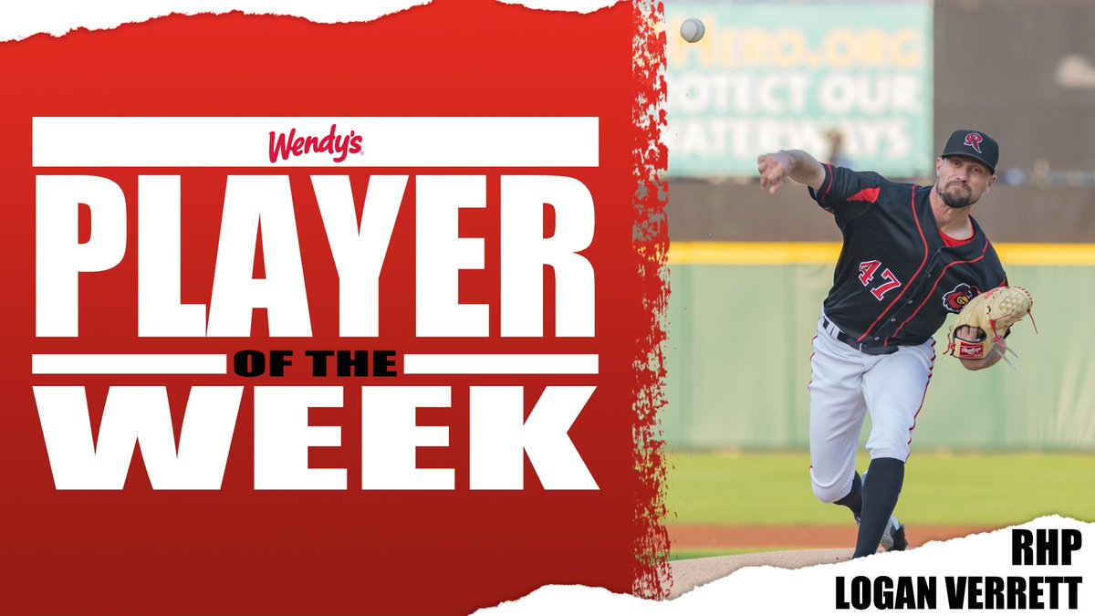 RocRedWings's tweet photo. Nothing new here. 😏

Logan Verrett has earned himself @Wendys Player of the Week! https://t.co/YMSexCbpKf