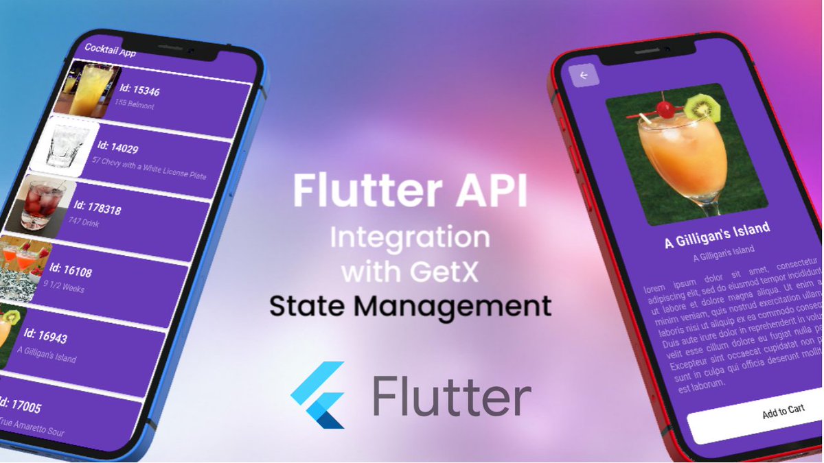 tusharhow's tweet photo. Flutter Rest API Integration Tutorial | Flutter Cocktail App using Rest API |  Fetch Data from the Internet
.
Video Tutorial: https://t.co/An9VZAKJWT
.
#flutter #flutterdev #flutterdeveloper #flutterdevelopment #flutterapi https://t.co/PM83fHZm17