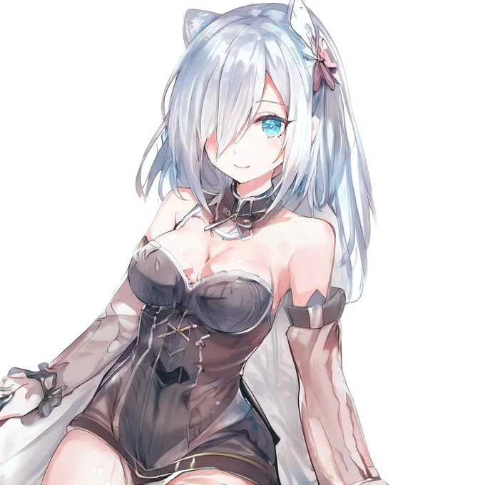 銀髪の片目隠れの女の子出来た…。(使用CP3000↑ 