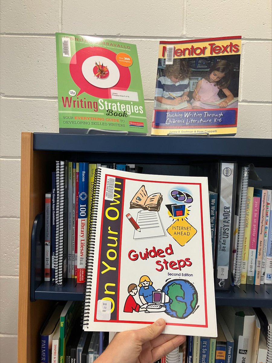 Some Professional Resources to support our #writing goals @PrincessAnneFI✍️#TVDSBLLC #TVDSBLiteracy