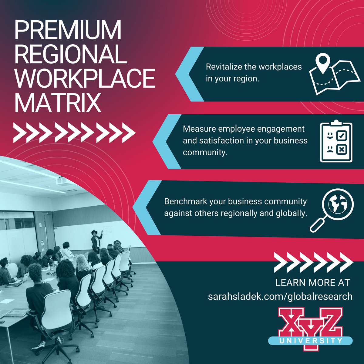 Calling all #chambersofcommerce Get ahead of your 2023 #strategy and revitalize the workplaces in your region using our one of a kind Regional Workplace Health Matrix. hubs.ly/Q01mMswb0