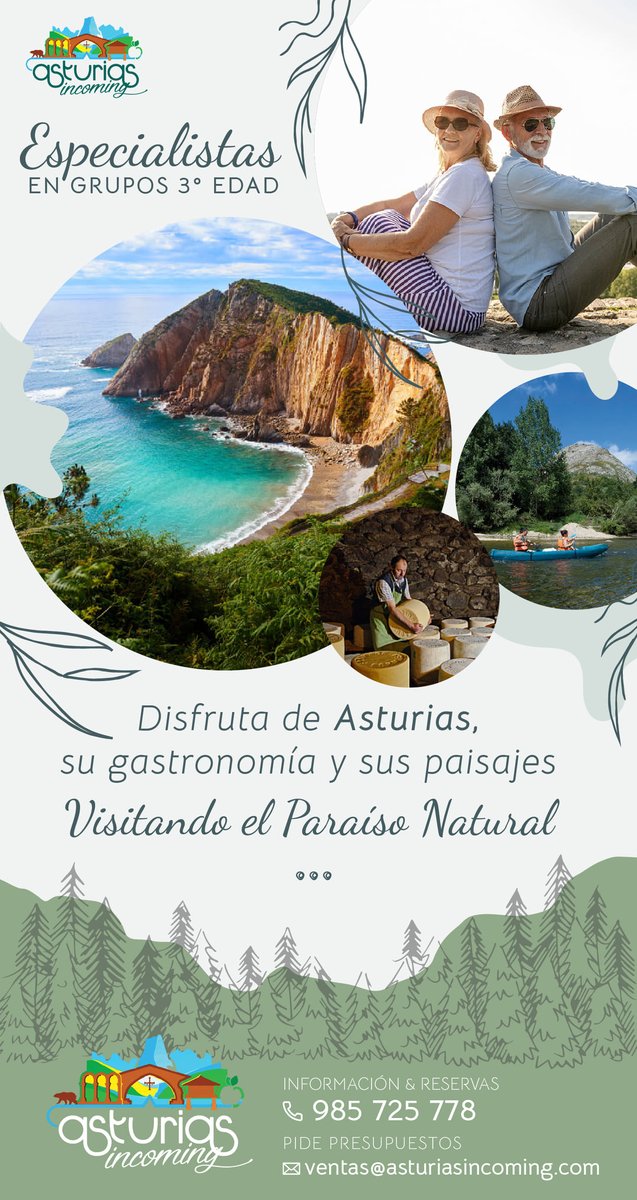 asturincoming's tweet photo. Disfruta de la gastronomía y la naturaleza de Asturias con nosotros.

Consúltanos en info@asturiasincoming.com

.
.
.

#asturiasincoming #asturias #paraisonatural #turismorural #turismoactivo #turismoterceraedad #asturiasmola #viajeterceraedad #turismonaturaleza #cangasdeonis https://t.co/maD3yu0aUG