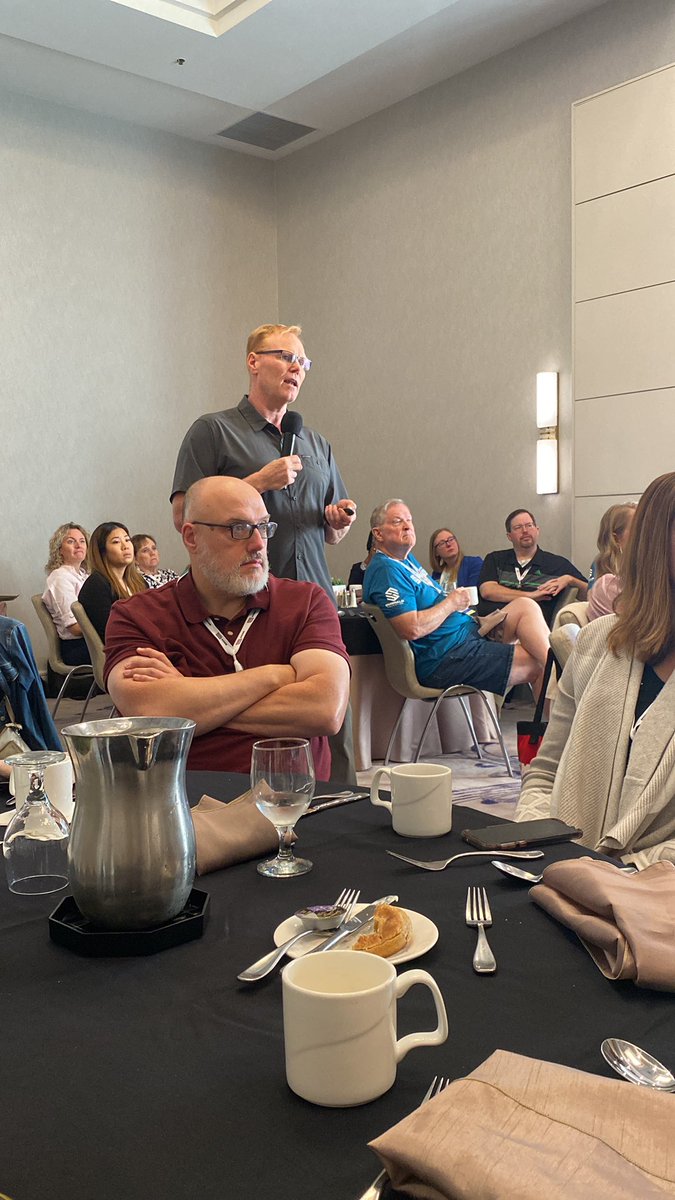 Joleighhoney's tweet photo. #ASSM22 if we are doing “I do, We do, You do”—- then we are asking students to mimic ( not think). https://t.co/uBbDaD4RMW