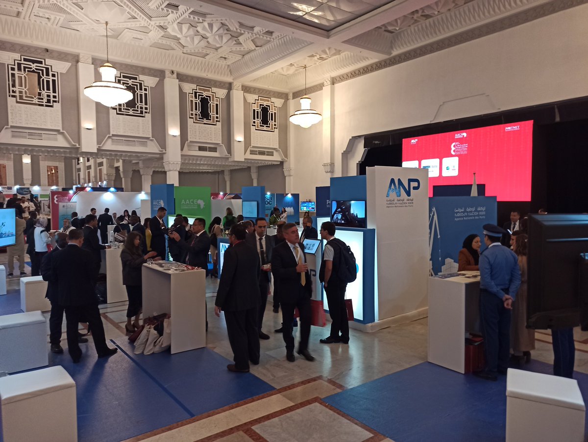 AnpMaroc's tweet photo. Retour en images sur l'ouverture officielle de la 8ème Edition de la Conférence Internationale des Guichets Uniques

#SWC2022 #agencenationaledesports @PORTNETSA   #AACE https://t.co/24cU5ZXkMY