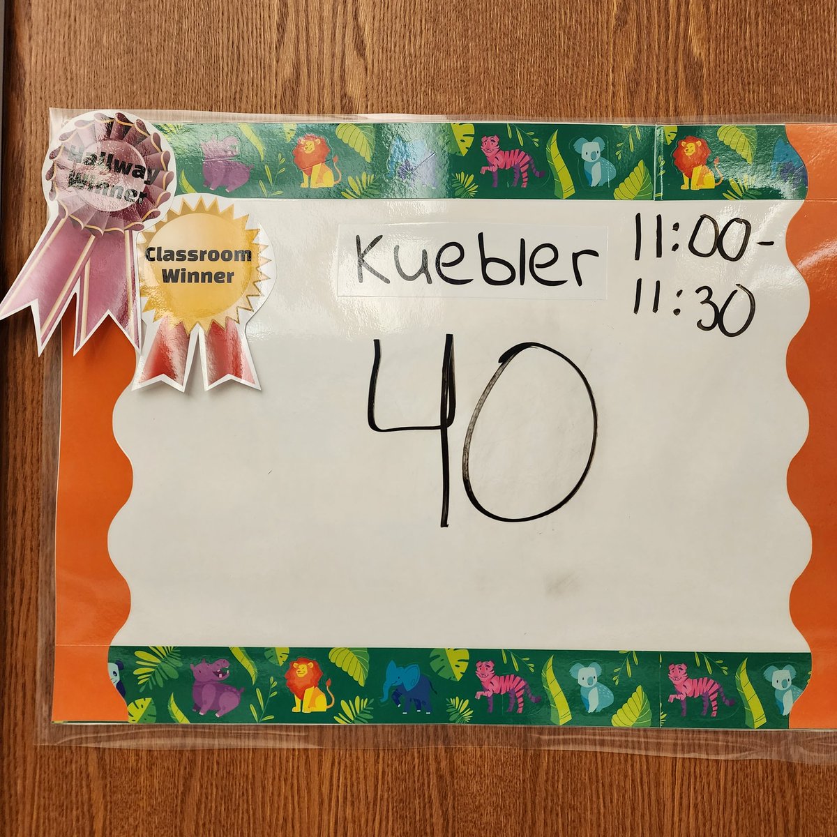 The winners of our first round of the cafeteria challenge were announced Friday! Ms. Townsend, Ms. Vumbaco, and Mrs. Kueblers classes all receive an extra recess while our overall building winner, Ms. Townsend's class, all get a free snack from the snack shack!
