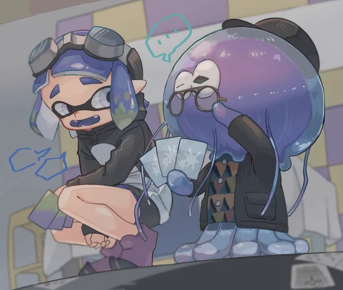 #Splatoon3ナワバトラーでのハナガサさんが勝っても負けても再戦したがるの、可愛くてとても好き 