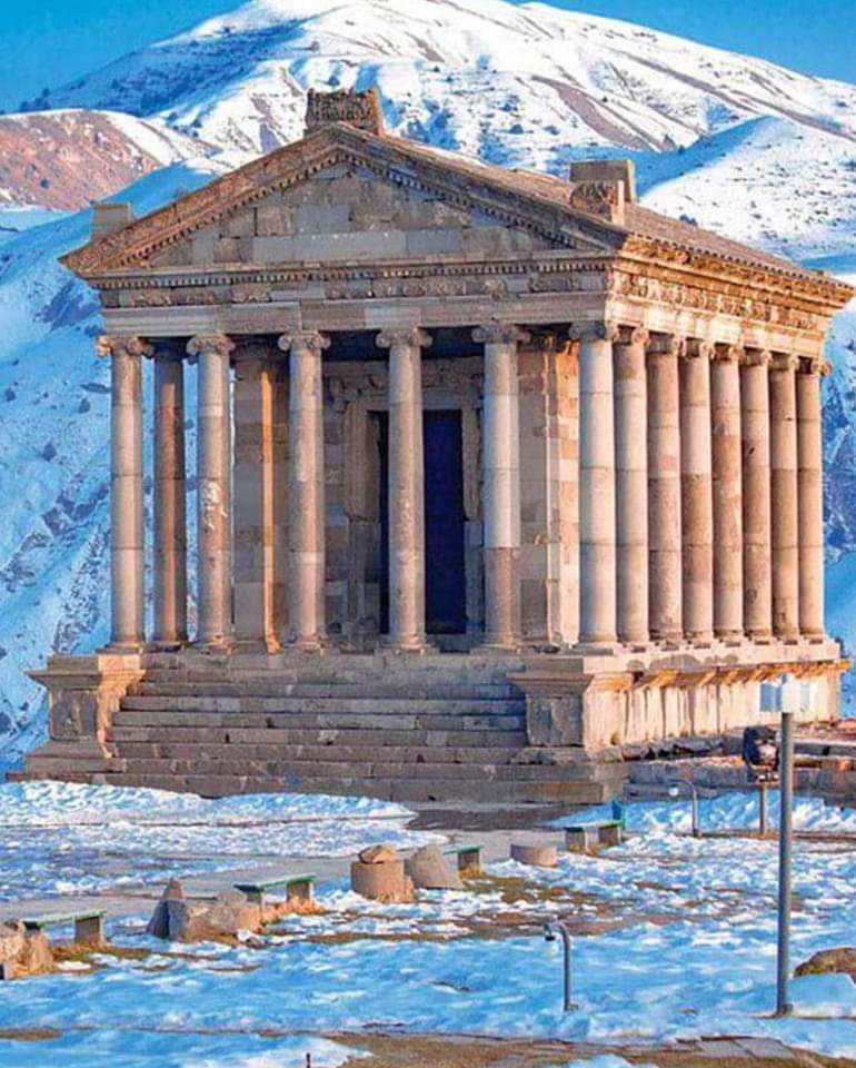 archaeohistories-on-twitter-garni-temple-is-only-pagan-hellenistic