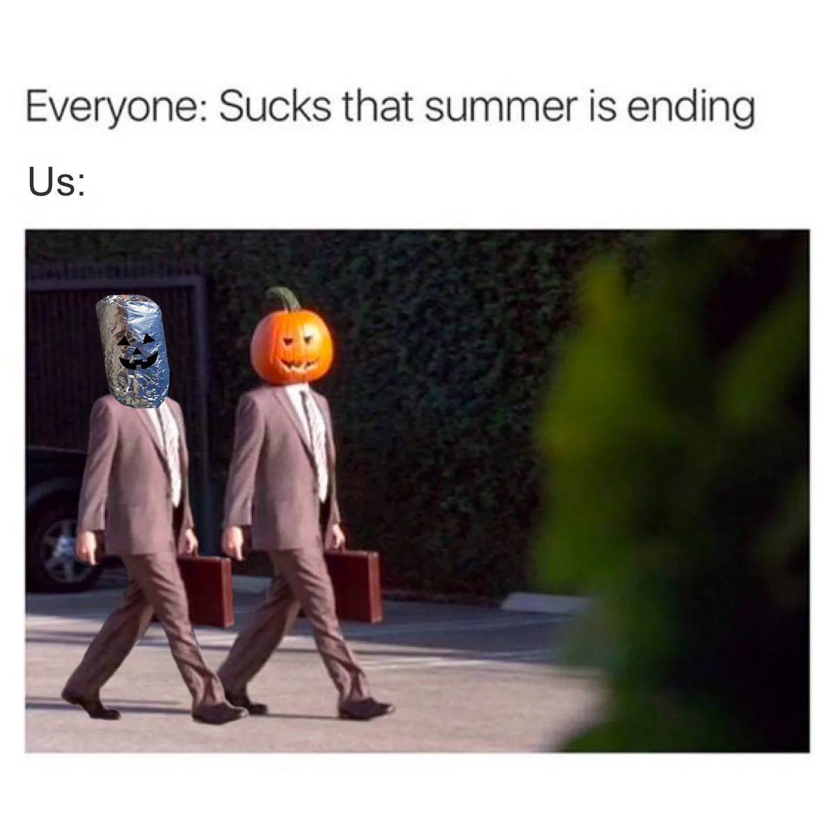 Saturday is October 1st. We repeat, Saturday is October 1st. #spookyseason