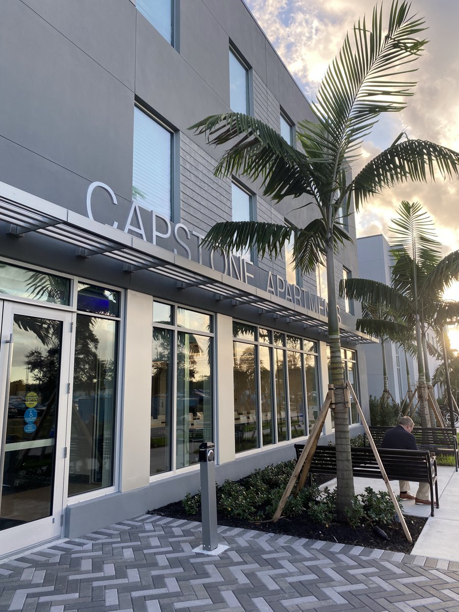 Last week, our team visited <a href="/LynnUniversity/">Lynn University</a> in Boca Raton, FL for the grand opening of our new project, Capstone Apartments!
#studenthousing #Sustainability
