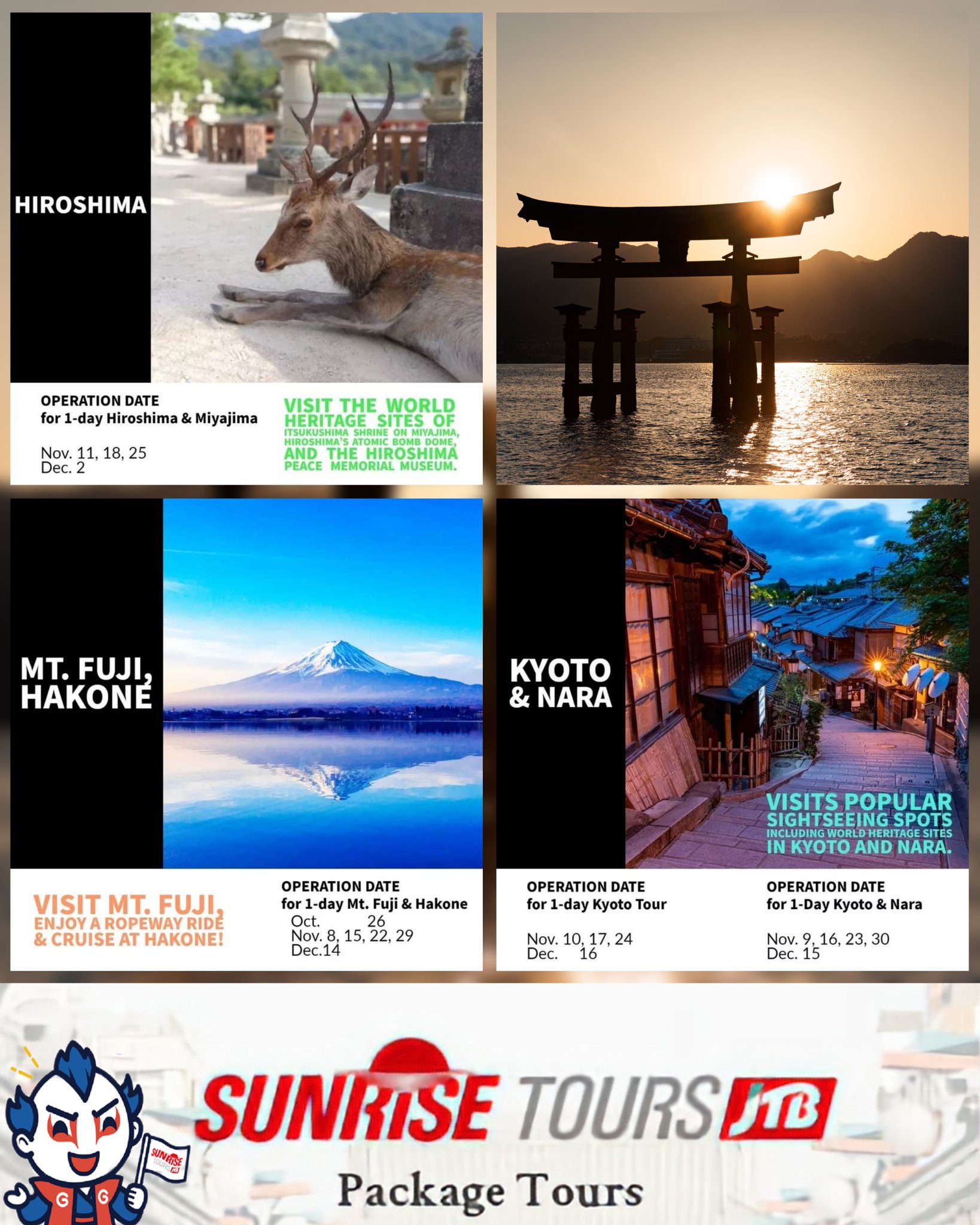 JTB USA Honolulu on Twitter "Japan 🇯🇵 is open and Sunrise Tours resume