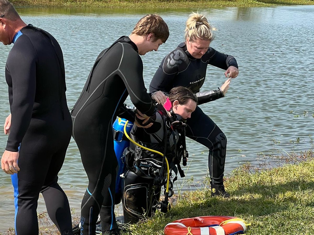 We also had a fantastic rescue course Saturday and want to congratulate our new rescue divers!