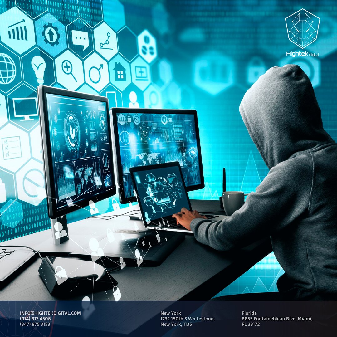 hightekdigital's tweet photo. El proceso de hacking ético comienza con la búsqueda de varias formas de atacar el sistema, explotando vulnerabilidades, manteniendo un acceso constante al sistema y, por último, limpiando el rastro. https://t.co/PpDu6DOZAk