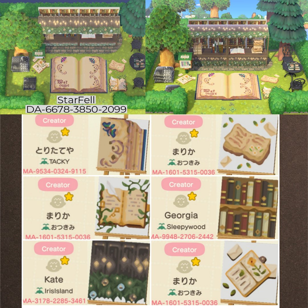 Zaffdew's tweet photo. I have no life so here's some of the stalls I've designed

I created the clothing - rest of the codes I found on pinterest 

#acnh #acnhinspo #ACNHDesign #ACNHIdeas #acnhstall https://t.co/p0Fml4QnMc