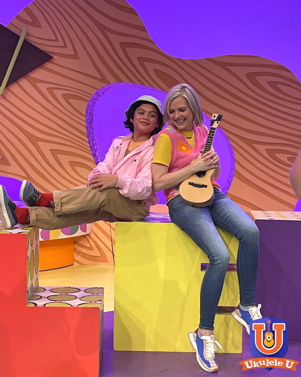 Happy Monday Ukulele U-ers! 🧡✨

What songs have YOU been listening to today?! 🎧🎶

We’ve been listening to Feel The Feels, which you can dance along to at CBC Gem today! 🪩🎉

#UkuleleU #CBCKids #CBCGem #NewShow #KidsTV #ChildrensTelevision #ChildrensMusic #KidsMusic