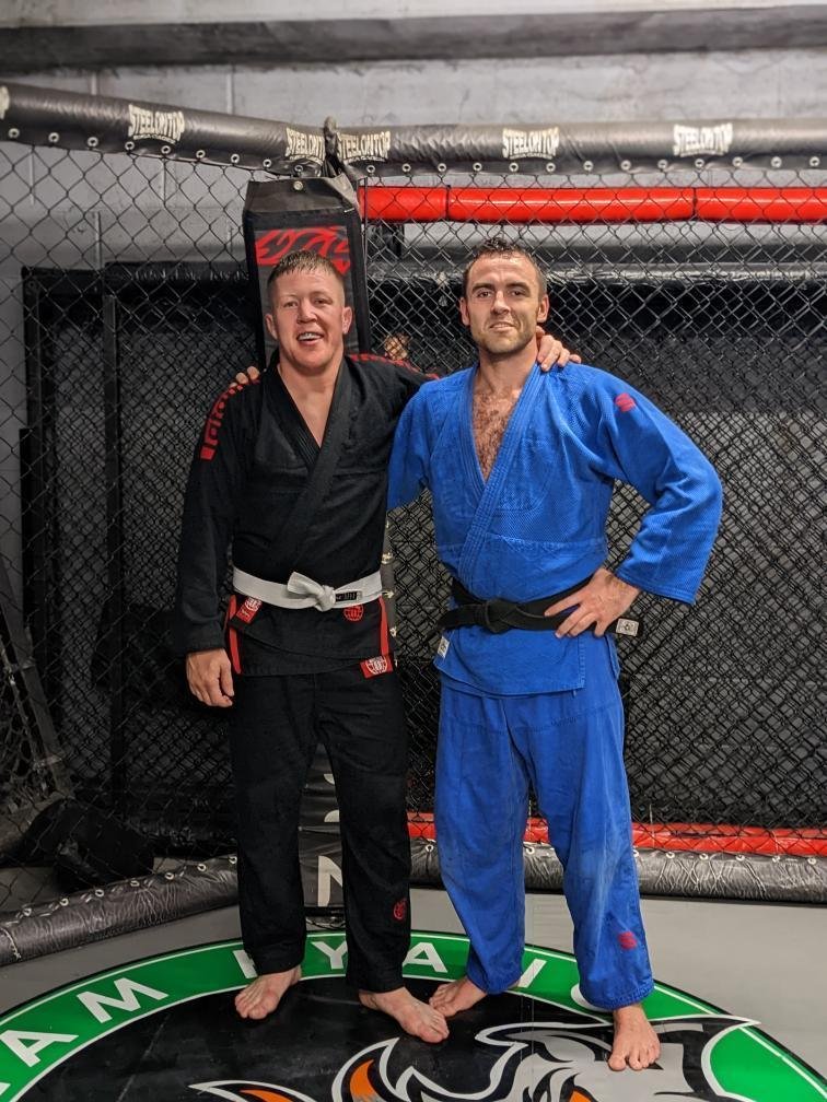 Nice randori's tonight <a href="/teamryano/">teamryano</a> with my man James, loving being back in a white belt again 🥋 #Judo 

<a href="/TatamiFightwear/">Tatami Fightwear</a>