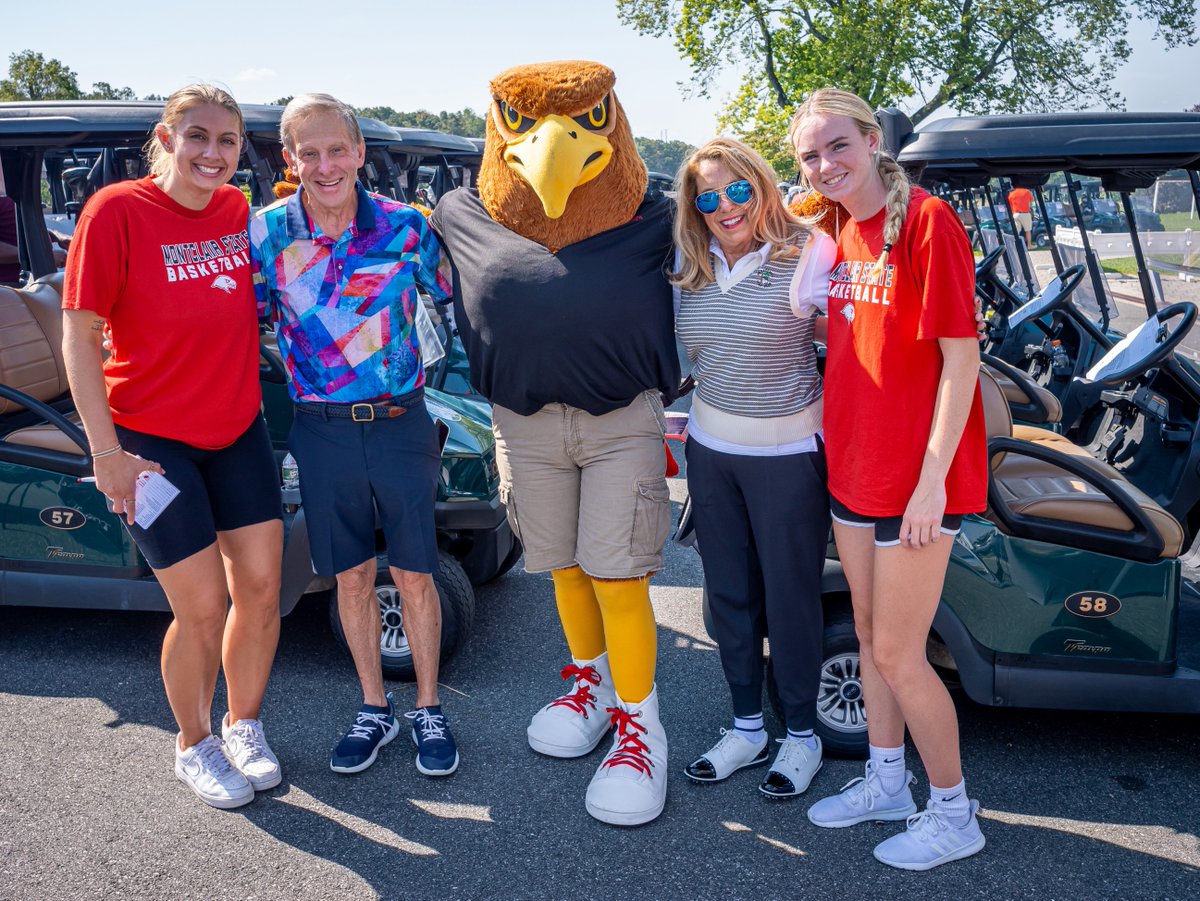 montclairstateu's tweet photo. A true Hole-In-One for our @MontclairAlumni & @msuredhawks teams who put together an amazing event last week. As well as huge thanks to all who came out and supported! #RedHawkOpen https://t.co/FbHXB4nvq7
