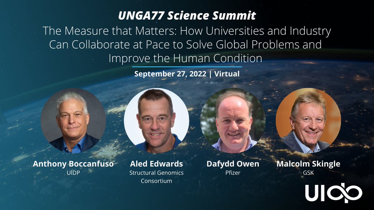 thesgconline's tweet photo. Learn more about how academia and industry can collaborate to solve #globalissues! Don't miss @thesgconline's @aledmedwards tomorrow presenting at the UNGA77 conference (@SSUNGA_77), hosted by #UIDP. Register for this free livestreamed event: https://t.co/AY8S2uXVDe
#OpenScience https://t.co/IsZP45XYD3