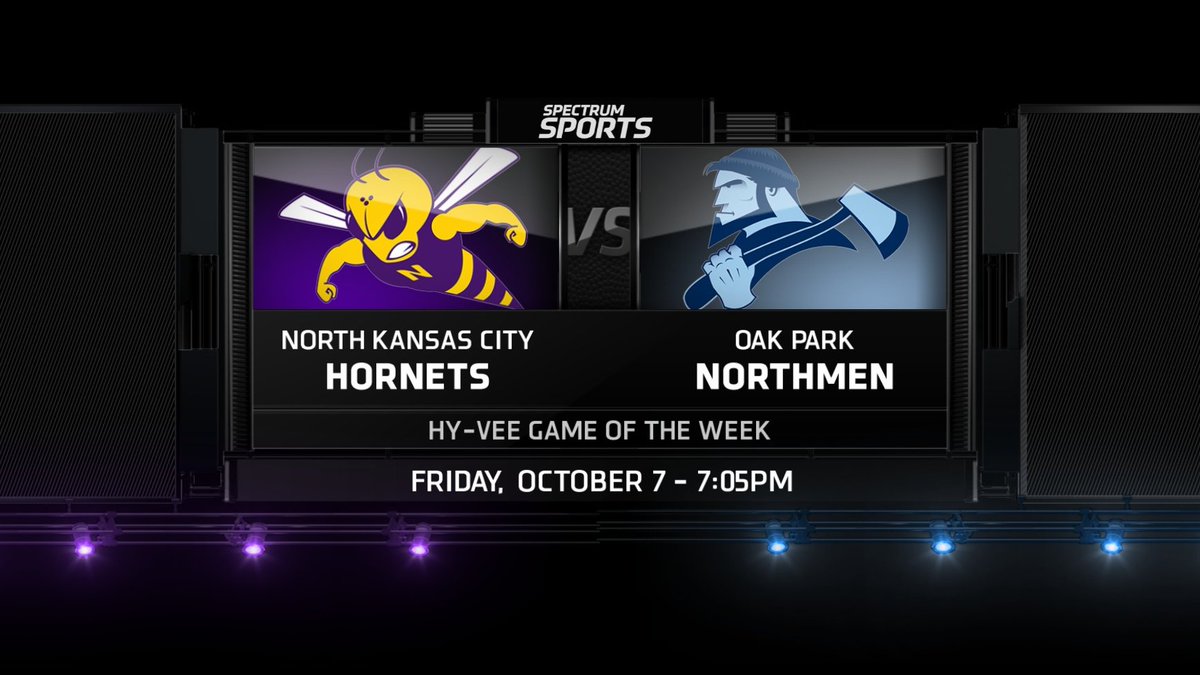 .<a href="/HyVeeKCMetro/">Kansas City Hy-Vee</a> 🏈 Game of the Week

COMING SOON: Our first football broadcast on the Oak Park campus...EVER!

📅 Friday, October 7
⏲️ 7:05p
📺 LIVE on Spectrum ch. 323
🔬 Kevin Wike, Johnny Beck, Leon Liebl

<a href="/GetSpectrum/">Spectrum</a> 

Home of <a href="/Jacobs71/">Nick Jacobs</a>