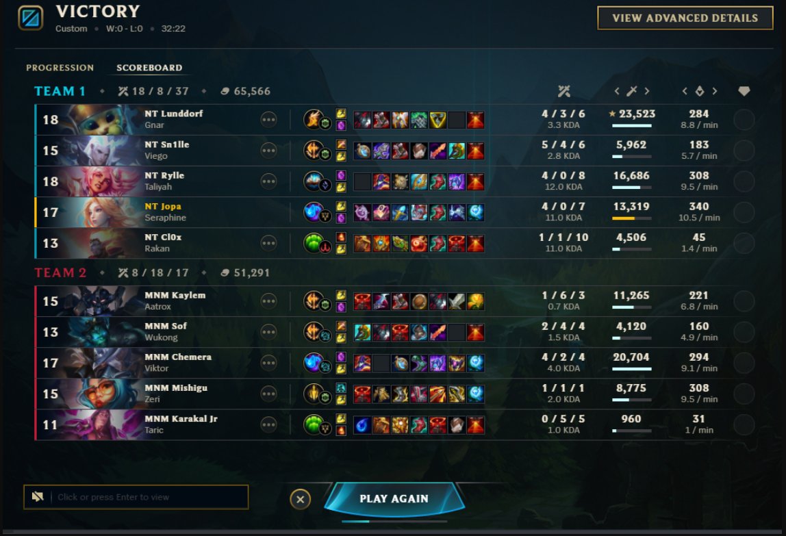 ADCJopa's tweet photo. WE PROMOTE TO DIV 1 π
HOLY IM SO HAPPY RIGHT NOW , I LOVE ALL OF MY TEAMMATESSSSSSSSS https://t.co/ypJBUID2ZN