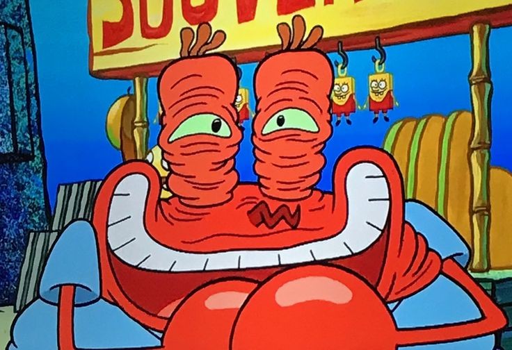 ImSoHonestTho's tweet photo. Your daily dose of #reaction #pics 
#mrkrabs #squidward #weewoo https://t.co/ds60nuE9AM