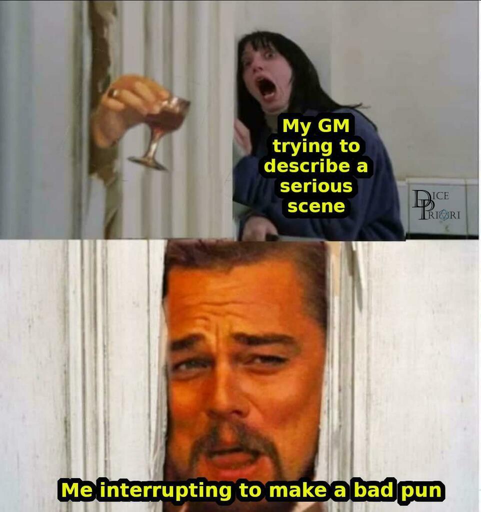 FantasyGrounds2's tweet photo. Are you that player?

#ttrpg #ttrpgmeme #rpgmeme https://t.co/TjNu8OUBo3
