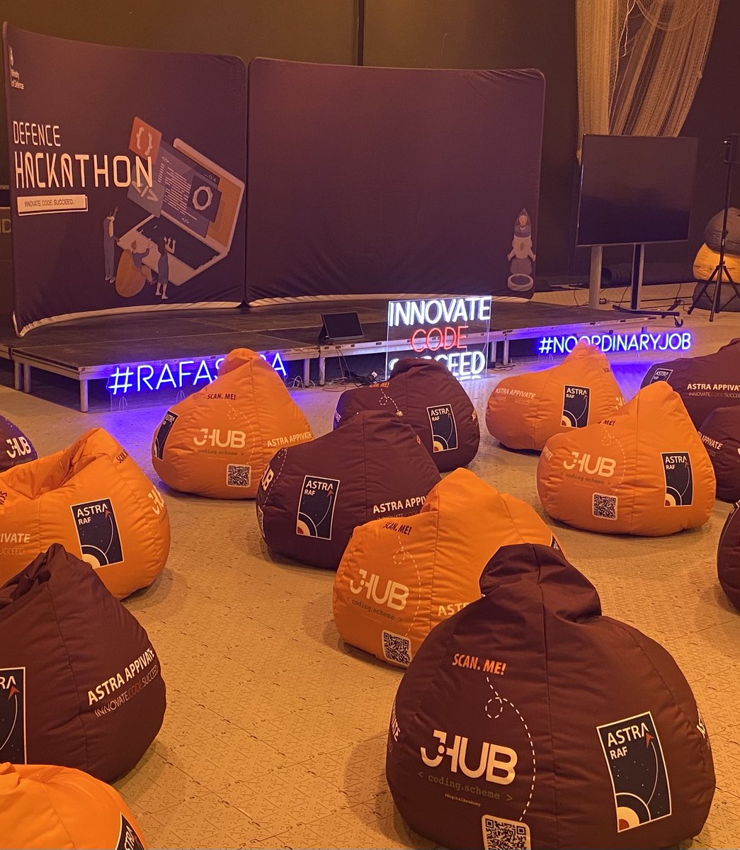 Great to welcome people from RN, Army, RAF, Reserves, Civil Servants and Industry Partners to first pan-Defence Hackathon. Enabled by #RAFAstra 
Delivered by Appivate, Digital Academy and Navy Digital. Each member of the multi-disciplined team will have an important part to play.