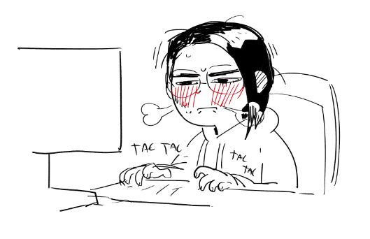 MonsterSofties's tweet photo. writing H scenes.
I got so hot my head started to hurt and I even got nauseated at a point LMAOOOOO https://t.co/jJ7YFT6tow