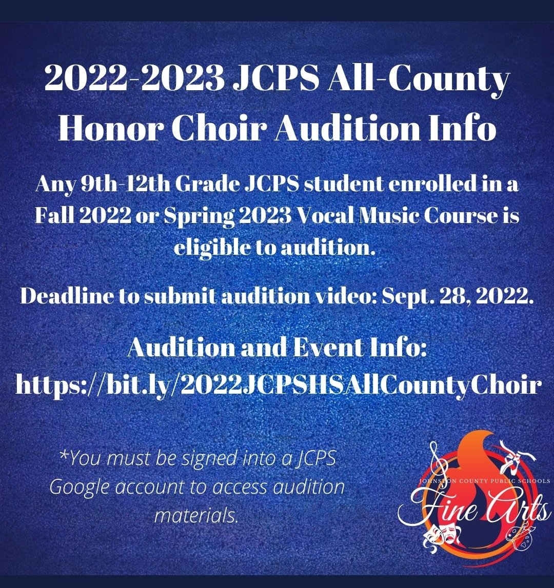CHHSChorusNews's tweet photo. Two more days to submit videos for All County!! Here is all the info, vocal practice tracks have been added! https://t.co/KLv1lDn19I https://t.co/7IOFD3gkJJ