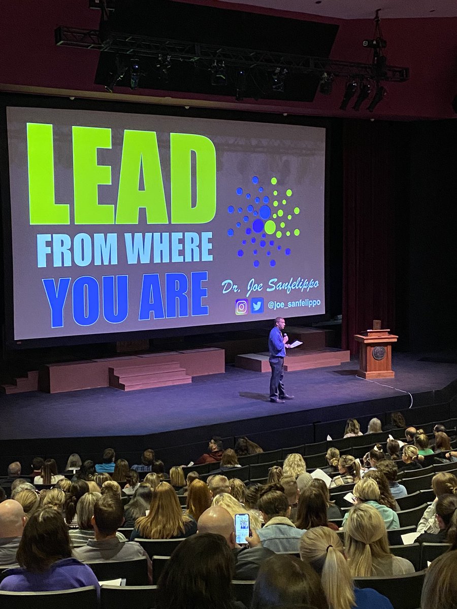 NWRPDC's tweet photo. Northwest RPDC enjoyed hosting 450+ educators today on Northwest Missouri State University campus for the annual 275 Professional Learning Day. Teachers spent the morning with @Joe_Sanfelippo and networked with grade/content alike teachers in the afternoon. #275PL #GreatNorthwest https://t.co/2dK8Kot1FK