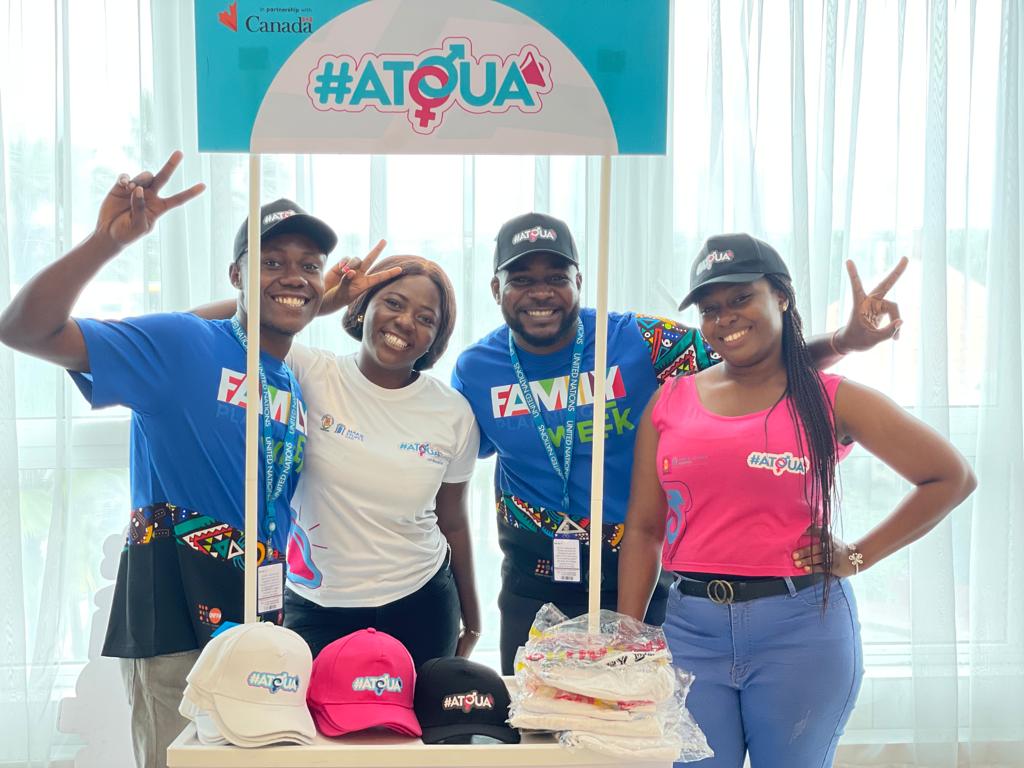 AtouaTvSeries's tweet photo. Today #ATOUA was officially lunched at @LaPalmRoyalB in grand style. We were joined by key sponsors and media houses for the series.
@MarieStopes_Gh, @tv3_ghana,  @GHOneTV, @canadaaid,  @Graphicgh, @dailyguideghana, @utvghana, @GTVGhana, @UNFPA 

 A few shoots from the scene https://t.co/IvIx6vXHVs