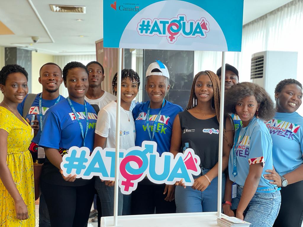 AtouaTvSeries's tweet photo. Today #ATOUA was officially lunched at @LaPalmRoyalB in grand style. We were joined by key sponsors and media houses for the series.
@MarieStopes_Gh, @tv3_ghana,  @GHOneTV, @canadaaid,  @Graphicgh, @dailyguideghana, @utvghana, @GTVGhana, @UNFPA 

 A few shoots from the scene https://t.co/IvIx6vXHVs