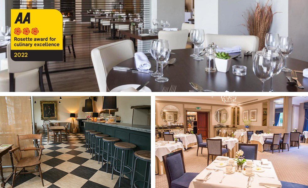 New Yard Restaurant in Cornwall, Sandy Cove Hotel <a href="/hotelsandycove/">Sandy Cove Hotel</a> and The Dower House Restaurant <a href="/royalcrescent/">The Royal Crescent Hotel & Spa</a> all based in the South-West have also been revealed in our impressive line-up of new 3 AA Rosettes. #AAawards <a href="/visitsouthwest/">South West England</a>