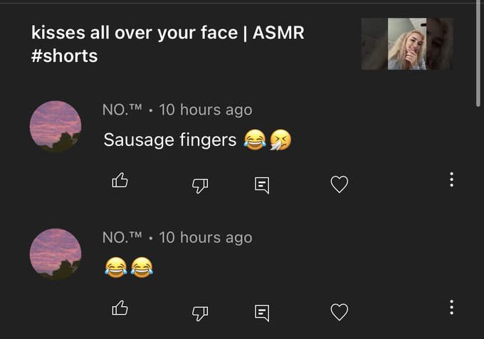 why do people do this lmaoooo  weird asf like NEVER thought i&rsquo;d be insecure about my hands &amp; fingers<a href="/tag/asmr"class="tags"><span>#asmr</span></a>