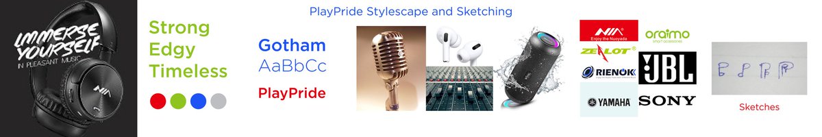 sutodesigns's tweet photo. Stylescape and Sketching of PlayPride, a Nigerian company that designs, develops, manufacture and market professional #audio equipment
Week 4, Day 1 of @Miunify GDC8.0
#mawobe
#logo #brandidentity #branding #stylescape #sketch #sketching
#GDC #GDC8 #MiunifyGDC #MiunifyGDC8 https://t.co/iJyImUCEaI