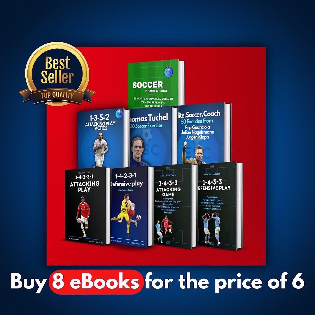 EliteCoach_'s tweet image. Click in the Link for this Ebooks Package for Football Coaches:

payhip.com/EliteSoccerCoa…

Tags:
#soccertactics 
#footballsession 
#football
#footballcoach
#soccercoach