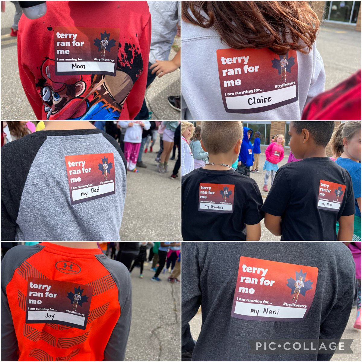 Ran for Terry Fox today! <a href="/madonnaroar/">Madonna Della Libera</a>