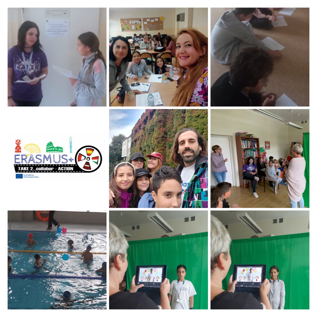 CeipCajal's tweet photo. Poland 26-09-22
#Take2collaboraction🇵🇱🇱🇻🇪🇸🇮🇹
@2Collabor @EUErasmusPlus #ErasmusPlus https://t.co/gvGxglfugO